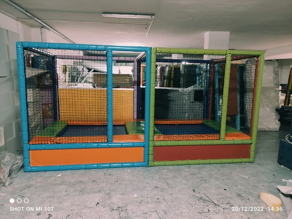 400x200x200 İkili Trambolin SE-138
