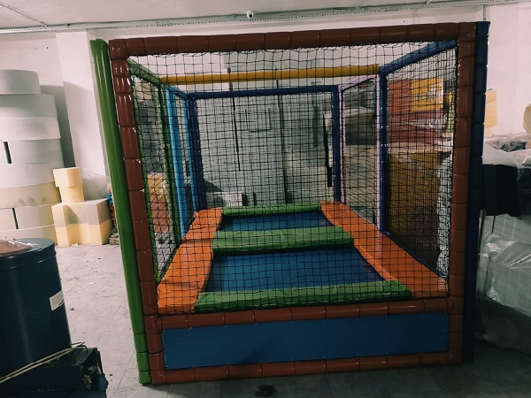 400x200x200 İkili Trambolin SE-138 - Görsel 4